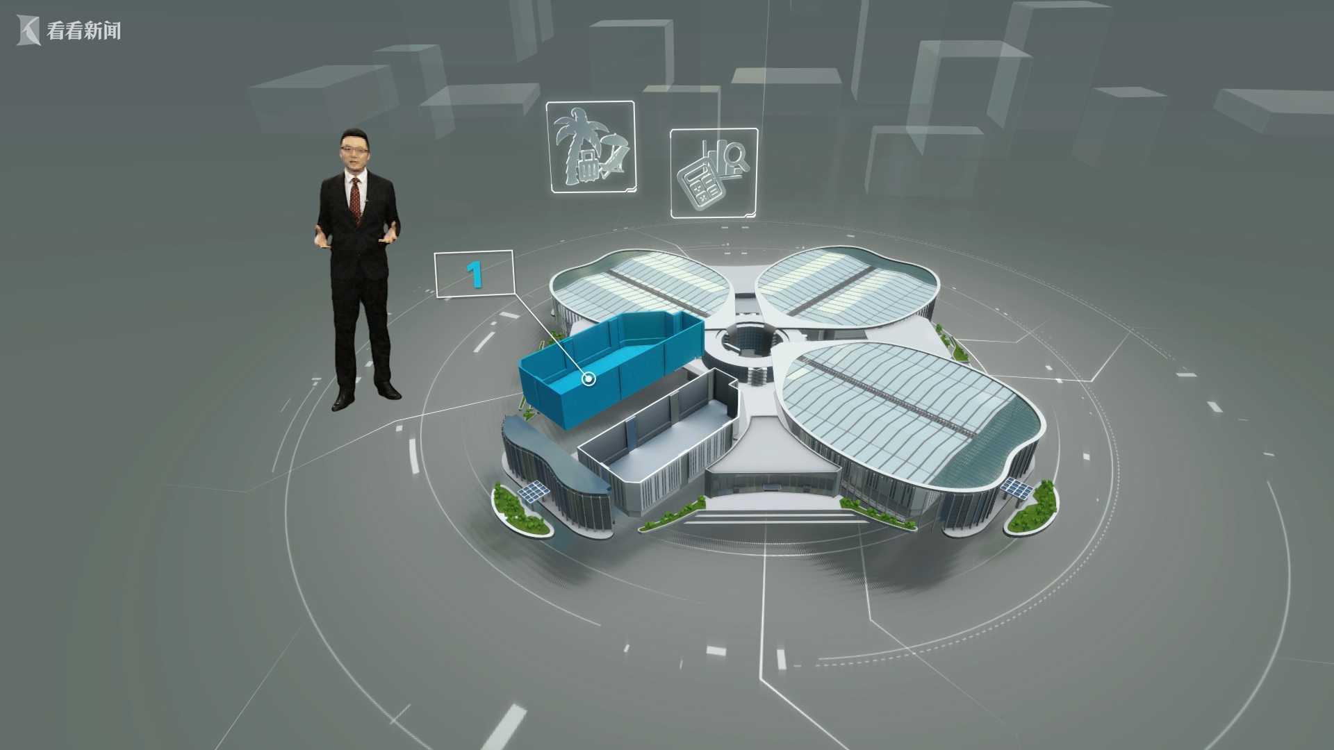 立体酷炫最全进博会展区图来袭请接收