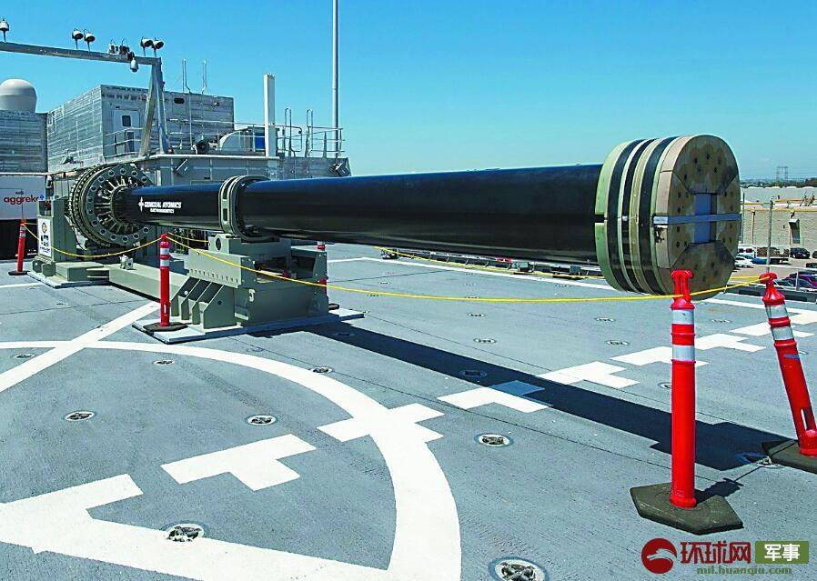 美称中国试射全球威力最大舰炮美军备感焦虑