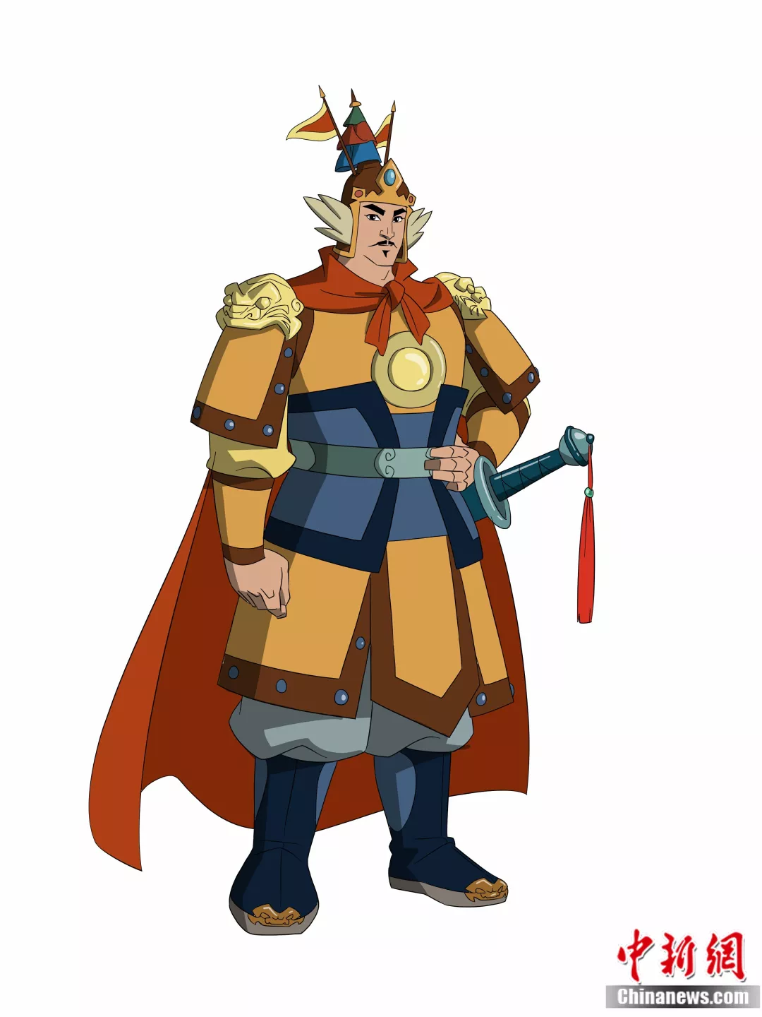 文化新闻  格萨尔唐卡果洛州文体广电局 补海金 供图   《格萨尔王》