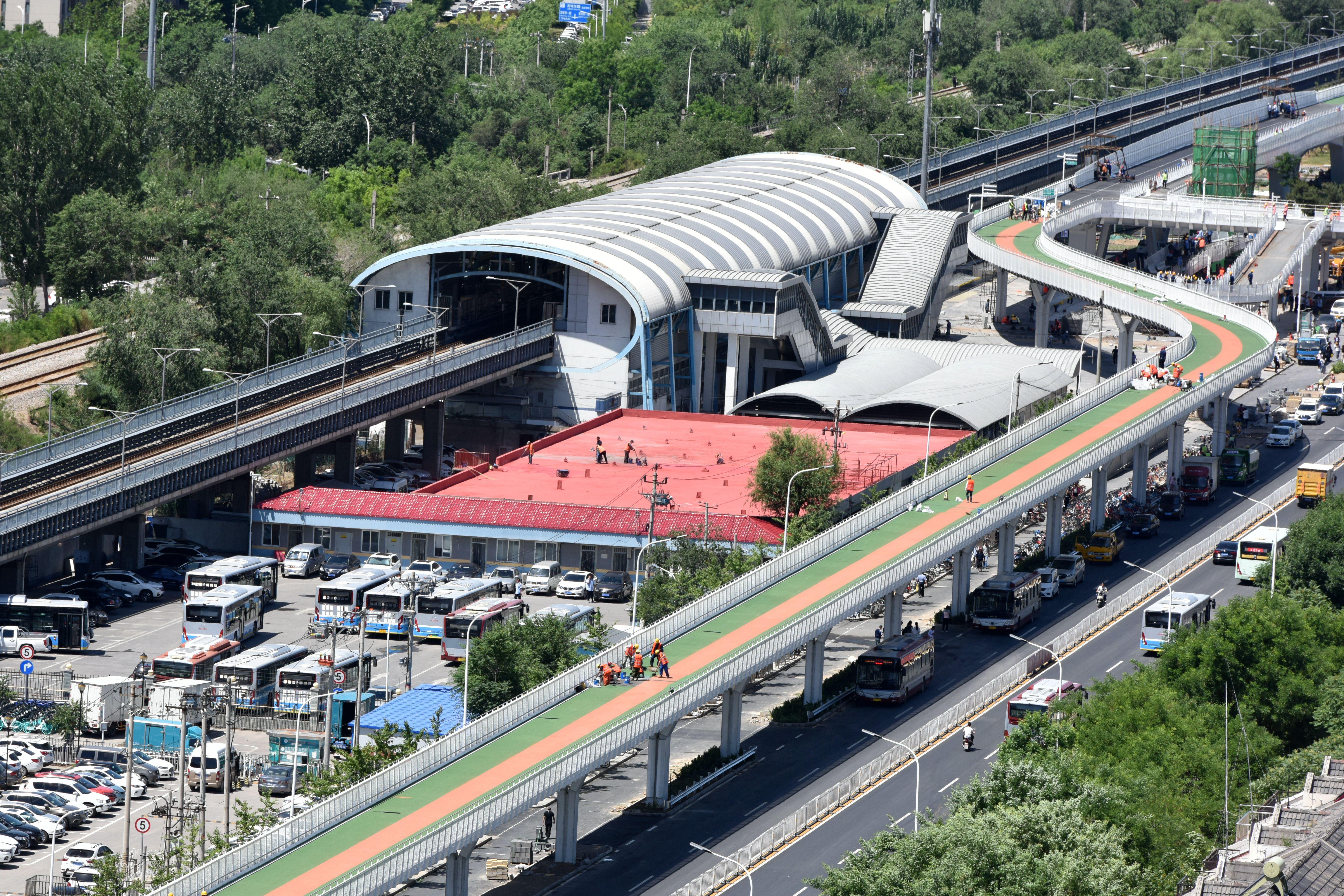 北京首条自行车专用路在本周五开通