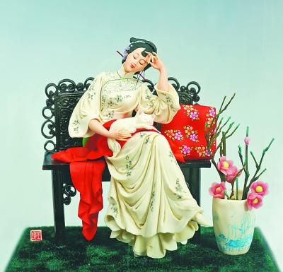 把小手艺做到极致访面塑艺术家王玓