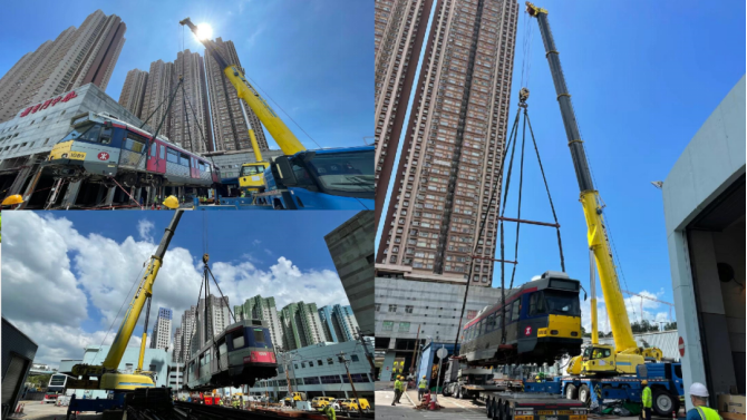 从流浪地球到狮子山下，徐工和香港的两次约会