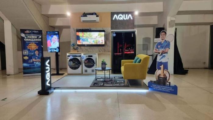 在印尼，AQUA成为世界级羽毛球赛事官方合作伙伴