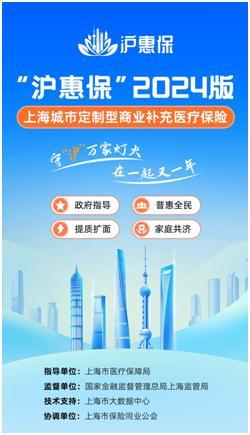 2024版“沪惠保”正式上线 进一步拓宽受益人群、保障范围
