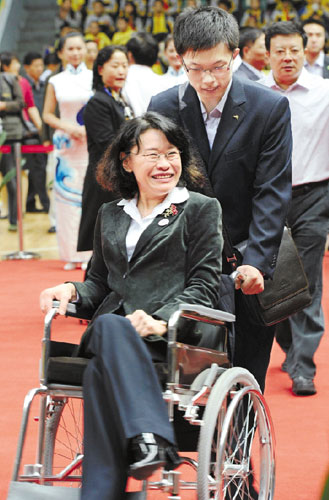 张海迪:我不是官员 梦想是健全中国社会福利制度