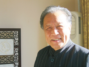 "柱儿"张德福近影【点击查看其它图片】感受讲述者:戏为人生终无悔