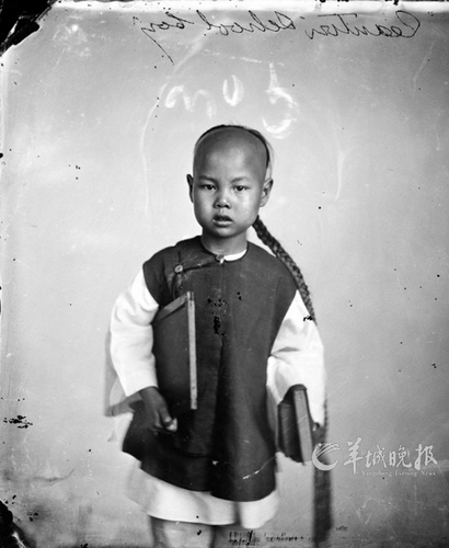 清代接受西方教育的广州学童:自然镇定充满朝气