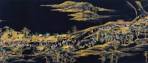 耀世奇珍:清无款万笏朝天图卷(图)