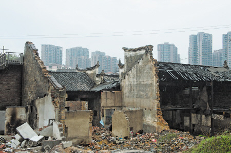 数百年谭氏家庙被拆传谭嗣同父子曾在此启蒙(图)