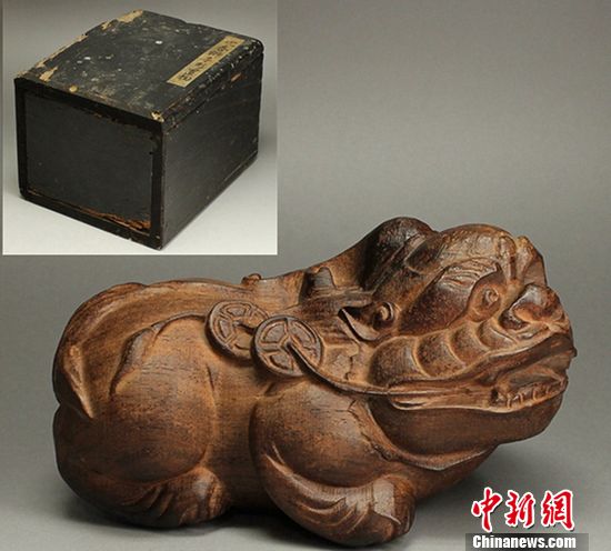 珍稀清代沉香狮子多伦多即将上拍(图)