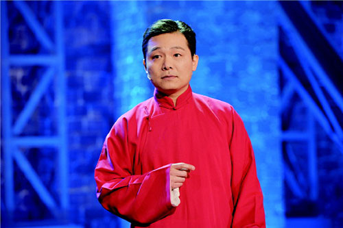 上周日晚东方卫视播出的《笑傲江湖》中,相声大师马三立的孙子马小川