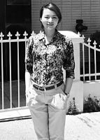 董卿公布在美国的生活照片破怀孕传闻(图)