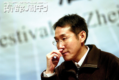 海岩接受访问:我是江郎才尽又有什么关系?(图)