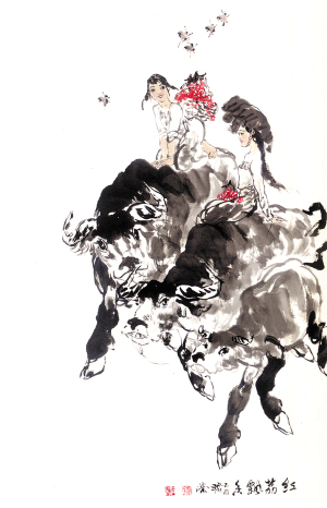 画家刘济荣谈市场:老一代画家作品突显历史价值