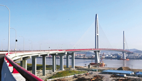 宁波大榭第二跨海大桥通车
