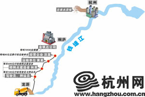 杭州自来水现异味两农药厂非法倾倒数万吨废液(图)