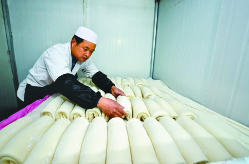 江淮美食:阜阳“枕头馍”(图)
