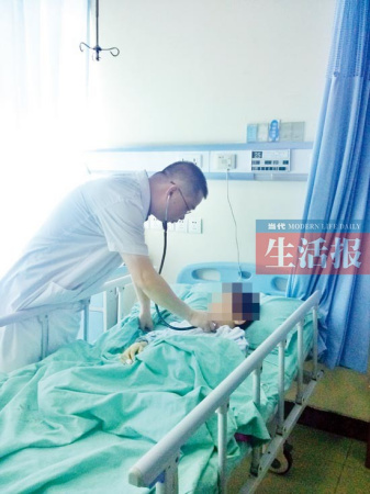 广西10岁男孩从6楼直坠水泥地生还(图)