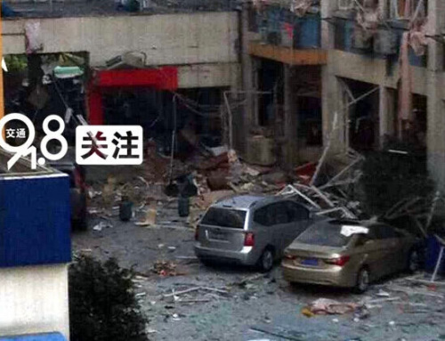 杭州一栋公寓楼发生爆炸致13名学生受伤(图)