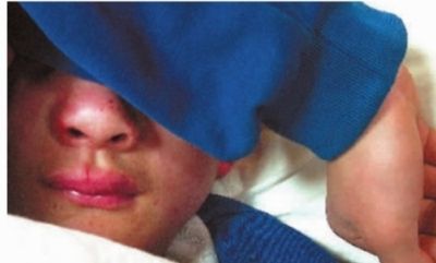 ���������ﳵ��ѧ;�д��˯ˤ�ϱ�����ͼ��