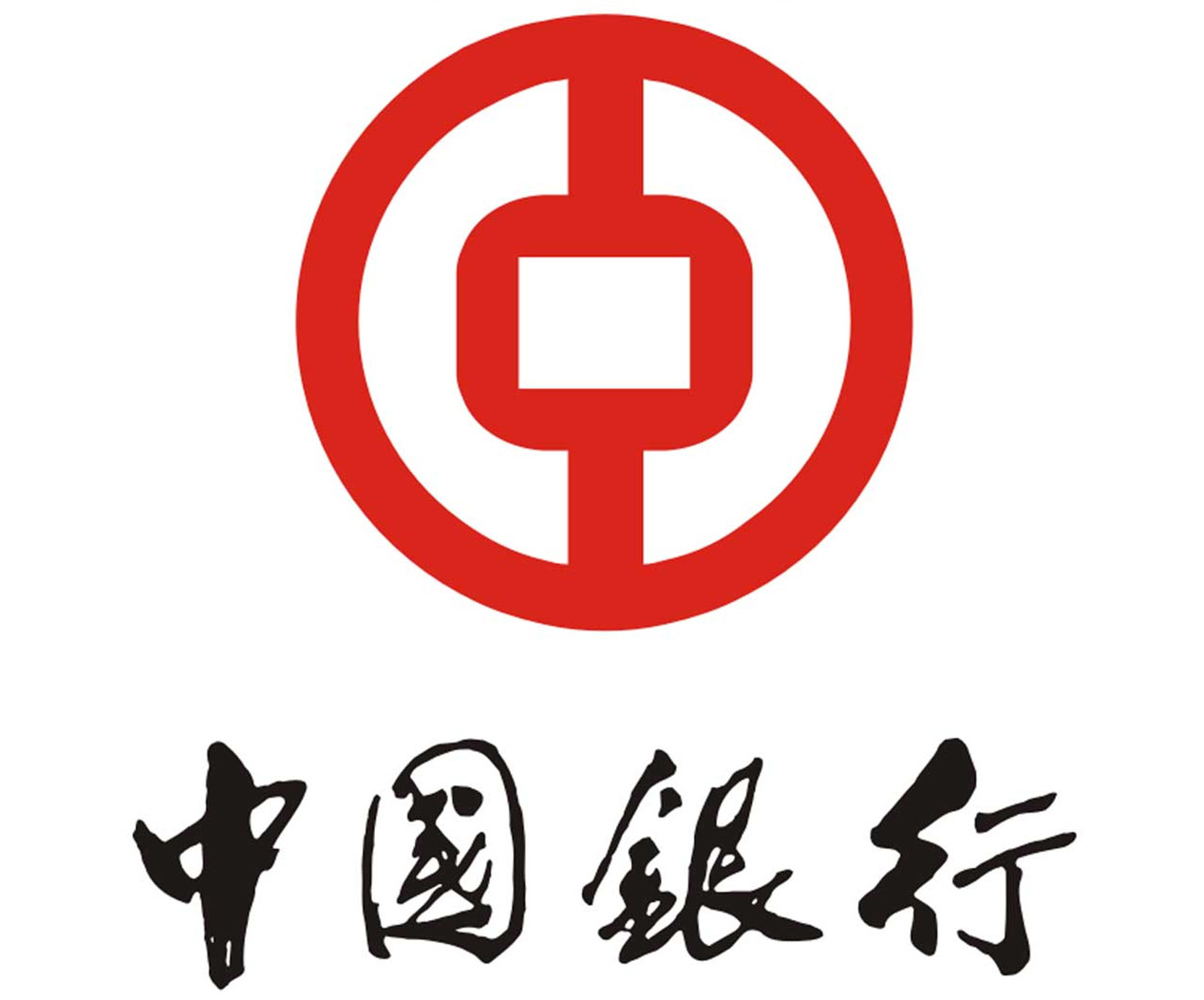 中国银行标志 简笔画图片