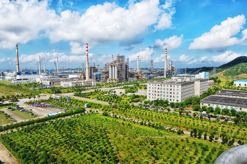 广西石化分公司-绿色的炼厂