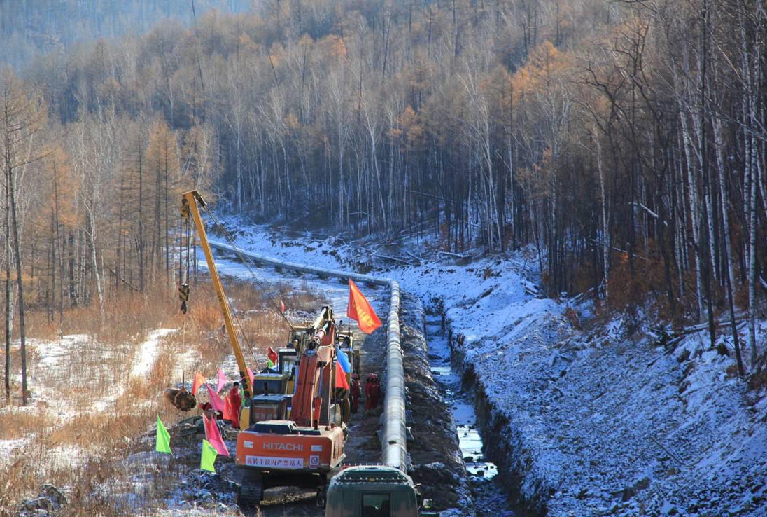 中俄原油管道二线工程全线贯通