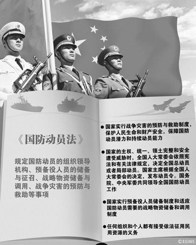 党报盘点年度立法亮点:国防动员法选举法入选