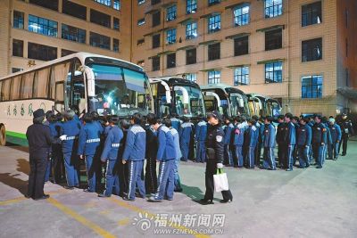 福建省女子监狱迁至闽侯南屿 3000多名女犯转移