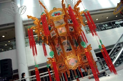 香港展出南宋宫廷花灯 手工精湛颇具韵味(组图)(3)