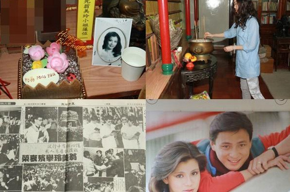 翁美玲忌日粉丝祭拜:多年前节目透露墓地位置