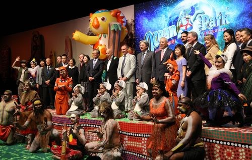 香港海洋公园树熊萌爆登场游人可近距离观看