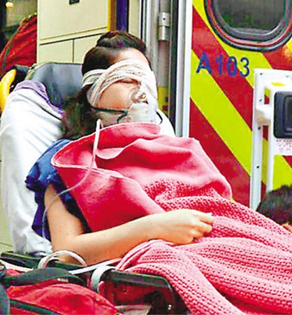 女子上班途中突遭壮汉割脸恐毁容(图)