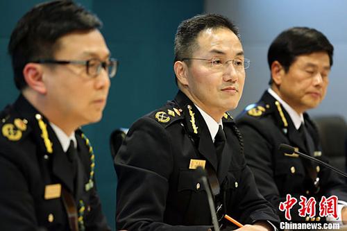 香港海关去年执法案件同比降13% 毒品案微升