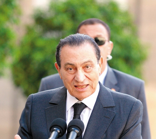 外媒称埃及检方下令传讯穆巴拉克