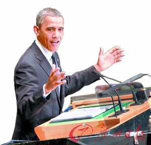 奥巴马内贾德联大发言针锋相对上演龙虎斗(图)