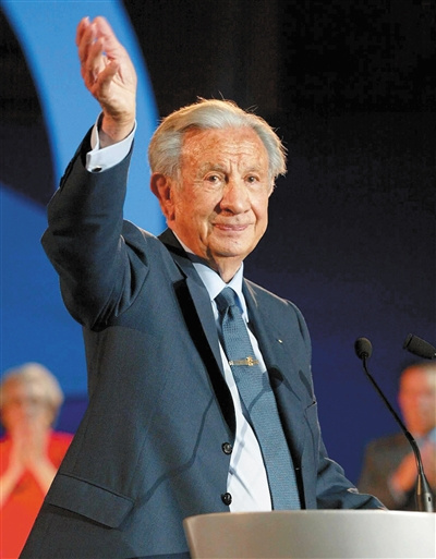 萨马兰奇因成为"中国人民老朋友"而感到自豪