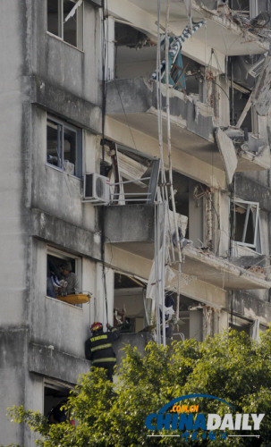 阿根廷居民楼发生强烈爆炸已致8人死61人伤