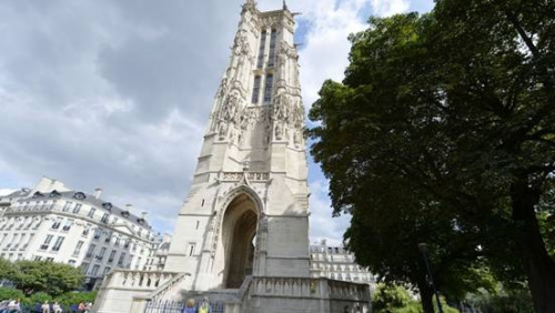 法国古迹圣•雅克塔向公众开放可俯瞰360度巴黎