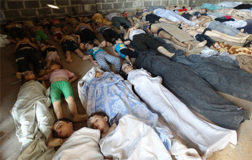 叙利亚战场图片 女尸图片