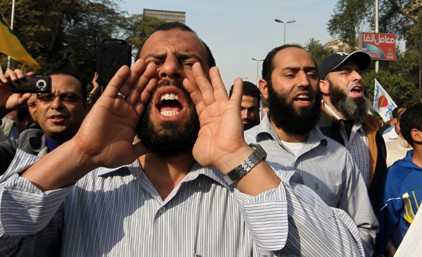 又有两名埃及穆兄会领袖被捕抗议活动再起(图)