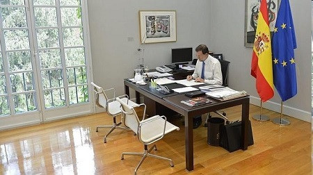 走进蒙克洛亚宫:西班牙首相办公室照片曝光