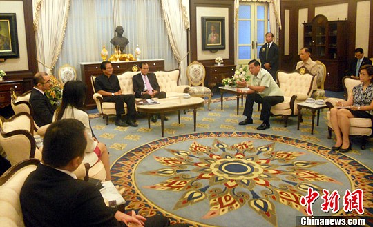 泰国多位政府高官会见中国企业代表