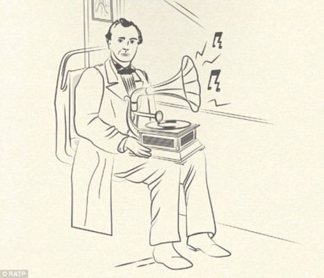 巴黎公布地铁行为规范包括不许盯着美女看(图)(3)