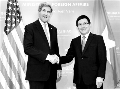 美国务卿越南撒钱强化越海岸巡逻被指剑指中国