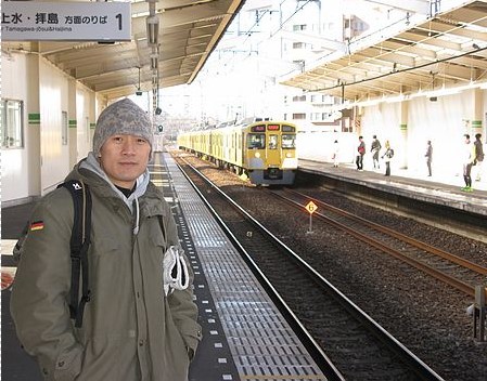 在日华人付鸿飞救助跌落轨道乘客日方赠感谢信