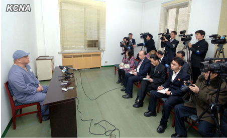 被朝扣押美国人见记者称未遭虐待希望赦免(图)