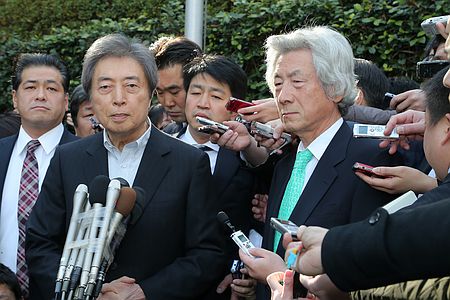 安倍称小泉纯一郎是政治老师支持参与知事选举