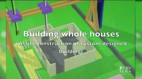 美专家称可用3D打印机“印”出二百余平房屋(图)