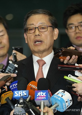 韩国前总理金滉植宣布参选首尔市长(图)